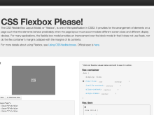 Flexbox Please!